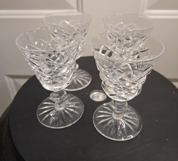 Waterford Crystal Other - Sherry Glass Adare Waterford Crystal Wine Glass Set Of 4